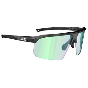 AZR Sunglasses Arrow Rx Noire Vernie Photochromique Irisé Vert Overview AZR Sunglasses Arrow Rx Noire Vernie Photochromique Irisé Vert Overview