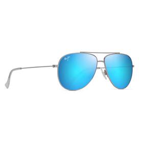 Maui Jim Zonnebrillen Hauoli Xs Crystal Shiny Silver Blue Hawaii MauiPure Voorstelling Maui Jim Zonnebrillen Hauoli Xs Crystal Shiny Silver Blue Hawaii MauiPure Voorstelling