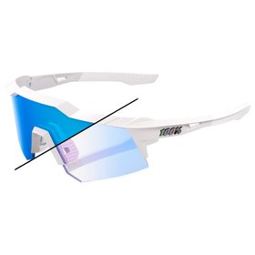 100% Gafas Speedcraft Xs Bastille Pearl White Glitter Blue Mirror Photochromic Lens Presentación 100% Gafas Speedcraft Xs Bastille Pearl White Glitter Blue Mirror Photochromic Lens Presentación