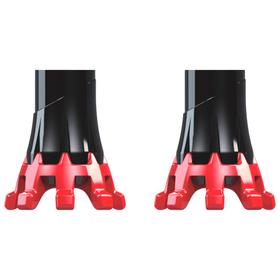 Embouts de Bâton de Marche - DUOKON - 25pcs - Caoutchouc TPR - Métal