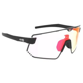 AZR Sonnenbrille Flash Rx Noire Mate Multicouche Irisé Rouge Präsentation AZR Sonnenbrille Flash Rx Noire Mate Multicouche Irisé Rouge Präsentation