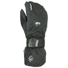 Level Fly snowboard gloves with wirst protection (black)