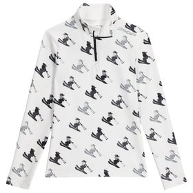 Spyder Giacca In Pile Soar Per Donna - Morbido Micro Poliestere Elasticizzato Con Cerniera, Protezioni E Passanti Per Pollice - 4