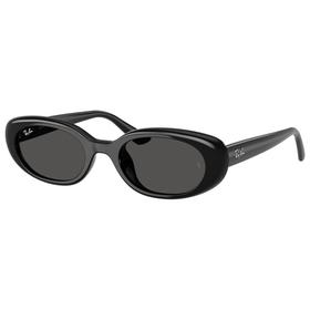 Ray Ban Occhiali da sole RB4441D Polished Black Dark Grey Presentazione Ray Ban Occhiali da sole RB4441D Polished Black Dark Grey Presentazione