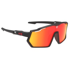 AZR Sonnenbrille Pro Race Jr Rx Noire Mate Multicouche Rouge Präsentation AZR Sonnenbrille Pro Race Jr Rx Noire Mate Multicouche Rouge Präsentation