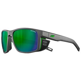 Julbo Occhiali da sole Shield Gris Mat Spectron 3cf Vert Presentazione Julbo Occhiali da sole Shield Gris Mat Spectron 3cf Vert Presentazione