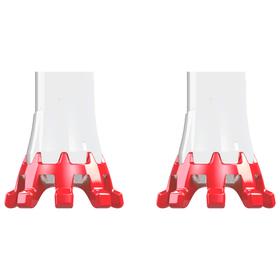 Wisebom 10 Pezzi Pad da Nordic Walking, Gommini di Ricambio per Bastoni