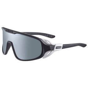 Cebe Sonnenbrille Outline Black White Matte Zone Grey Cat.3 Silver Präsentation Cebe Sonnenbrille Outline Black White Matte Zone Grey Cat.3 Silver Präsentation