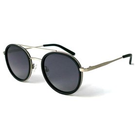 Binocle Eyewear Sonnenbrille Arizona Silver Black Grey Polarized Präsentation Binocle Eyewear Sonnenbrille Arizona Silver Black Grey Polarized Präsentation