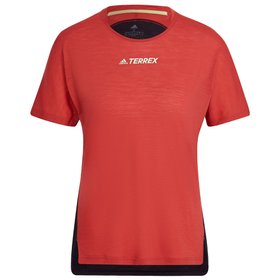 adidas Trail tee-shirt Agravic Pro Wool Women Altered Amber Overview adidas Trail tee-shirt Agravic Pro Wool Women Altered Amber Overview