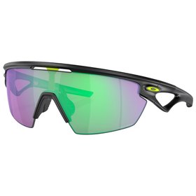 Oakley Sonnenbrille Sphaera Matte Black Ink Prizm Road Jade Präsentation Oakley Sonnenbrille Sphaera Matte Black Ink Prizm Road Jade Präsentation