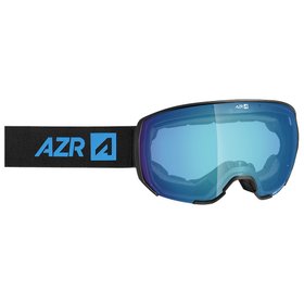 AZR Skibrille Action Otg Noire Mate Irisé Bleu Multicouche Präsentation AZR Skibrille Action Otg Noire Mate Irisé Bleu Multicouche Präsentation