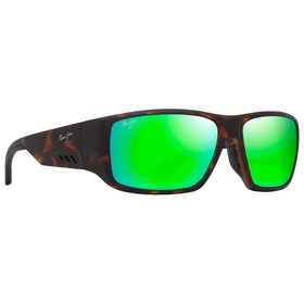Maui Jim Zonnebrillen Keha Asian Fit Havane Foncé Mat Maui Green Minéral SuperThin Voorstelling Maui Jim Zonnebrillen Keha Asian Fit Havane Foncé Mat Maui Green Minéral SuperThin Voorstelling