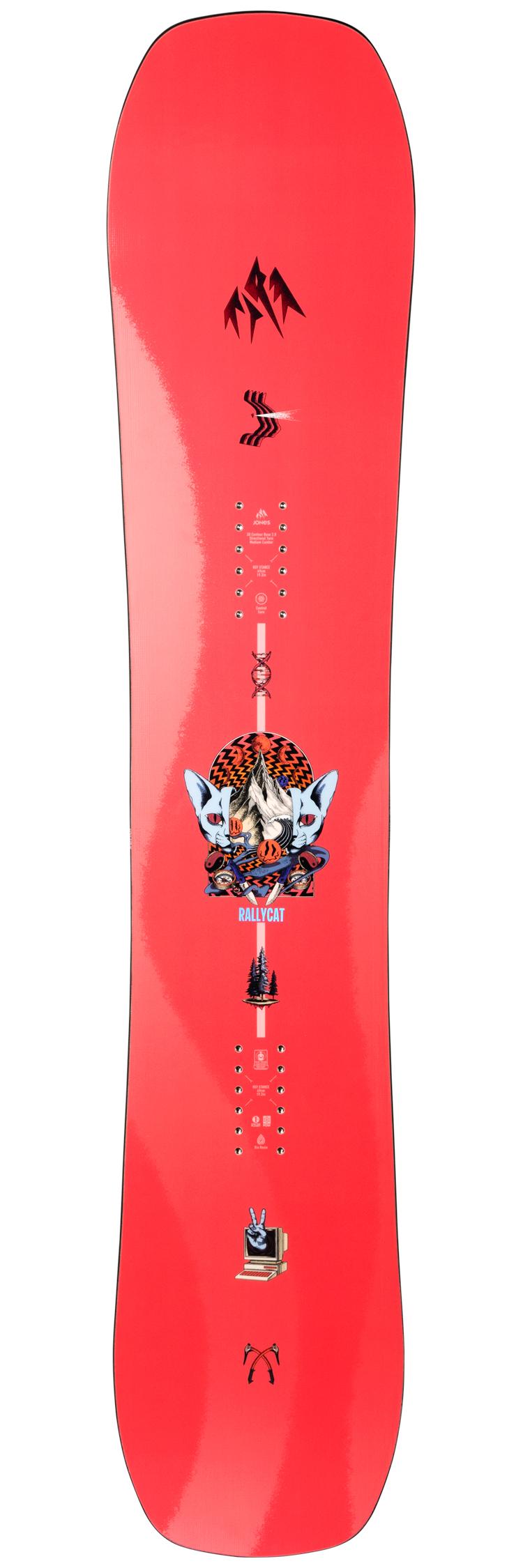 Jones Women's Rally Cat, Damen-Snowboard