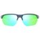 Bollé Occhiali da sole Victus Steel Blue Metallic Jade Green Polarized Vista frontale Bollé Occhiali da sole Victus Steel Blue Metallic Jade Green Polarized Vista frontale
