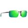 Maui Jim Sonnenbrille Laulima Asian Fit Marron Transparent Brillant MauiGreen MauiPure Präsentation Maui Jim Sonnenbrille Laulima Asian Fit Marron Transparent Brillant MauiGreen MauiPure Präsentation
