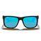 Ray Ban Occhiali da sole RB4165 Justin Color Mix Matte Rubber Black Mirror Blue  Ray Ban Occhiali da sole RB4165 Justin Color Mix Matte Rubber Black Mirror Blue