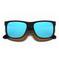 Ray Ban Occhiali da sole RB4165 Justin Color Mix Matte Rubber Black Mirror Blue  Ray Ban Occhiali da sole RB4165 Justin Color Mix Matte Rubber Black Mirror Blue