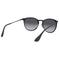 Ray Ban RB3539 Erika Metal Polished Black Dark Grey Gradient  Ray Ban RB3539 Erika Metal Polished Black Dark Grey Gradient