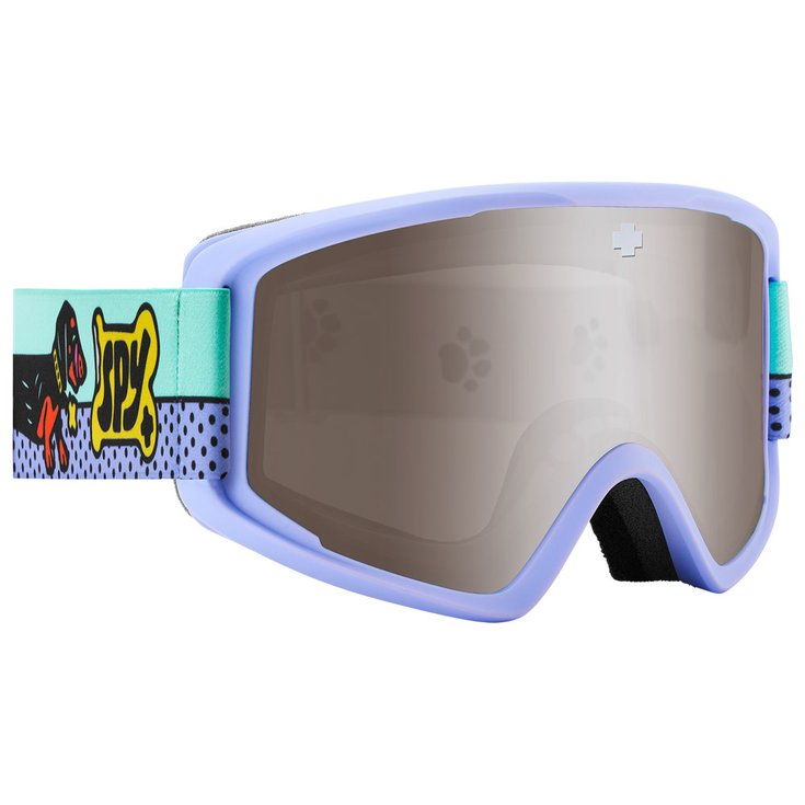 Spy Skibrille Crusher Elite Jr Wiener Dog Bronze Silver Spectra Präsentation