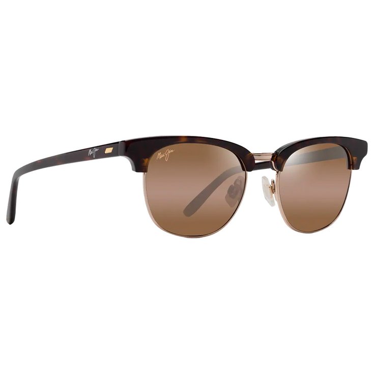 Maui Jim Sonnenbrille Holomua Shiny Dark Havana Hcl Bronze Mineral Superthin Präsentation