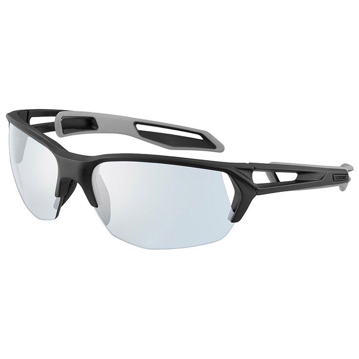 Cebe Sunglasses S Track 2.0 M Black Grey Matt Zone Vario Grey Cat 0-3 Blue Overview