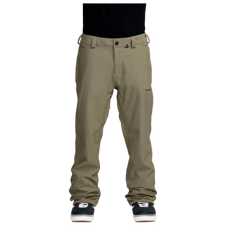 Volcom Pantalones de esqui Freakin Snow Chino Pant Military Presentación