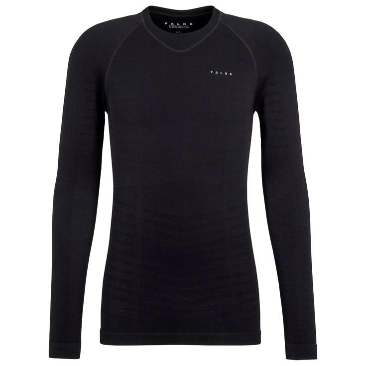 Falke Intimo Tecnico Maximum Warm Longsleeved Shirt Tight Black Presentazione