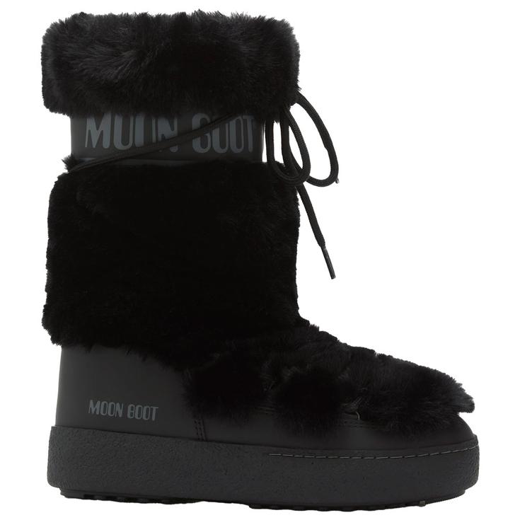 Moon Boot Ltrack Faux Fur High Black 