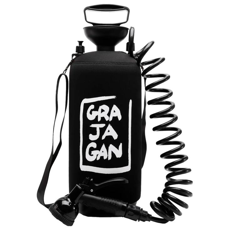 Grajagan Ducha solar Beach Shower 8 Litres Black Presentación