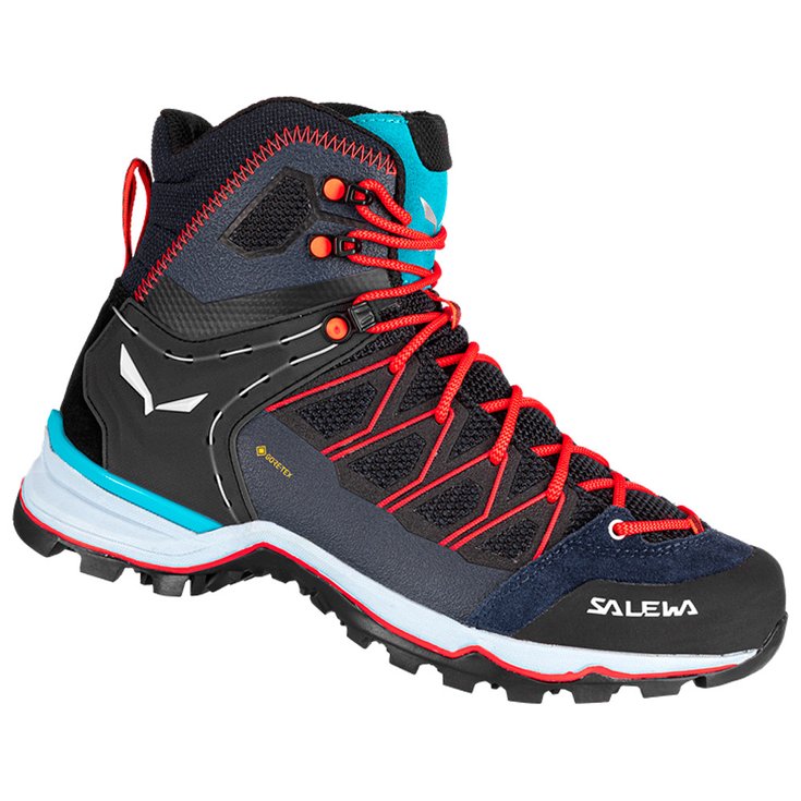 Salewa Trekking shoes MTN Trainer Lite Mid GTX Wmn Premium Navy Blue Fog Overview