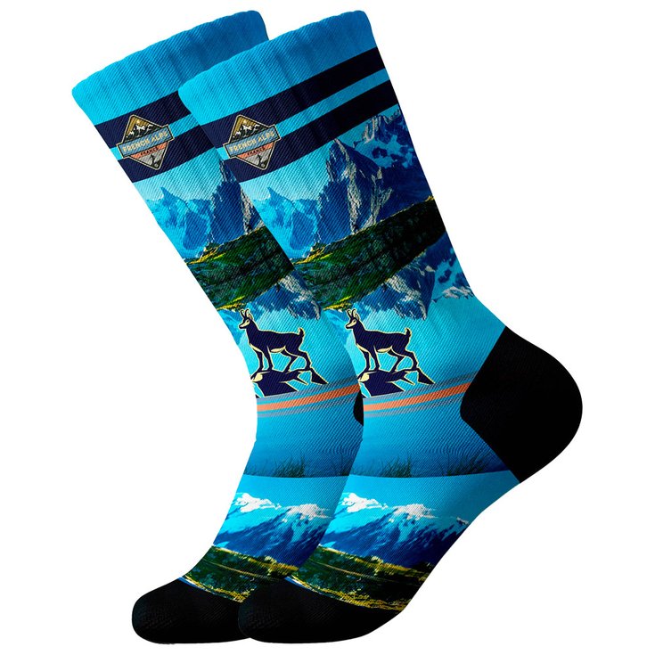 Pullin Socken Long Socks Mont White Präsentation