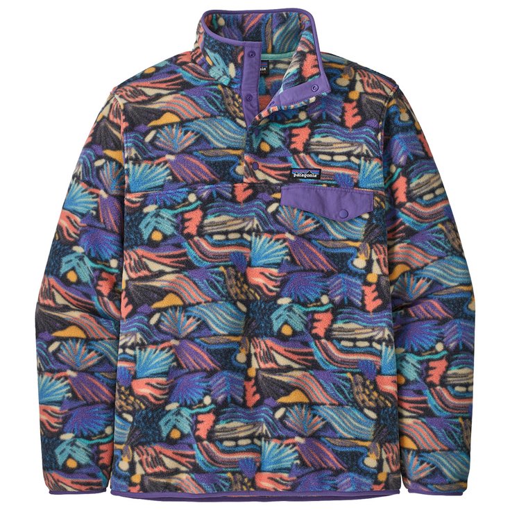 Patagonia Sweater Lightweight Synchilla Snap-T Joy Pitch Blue Overview