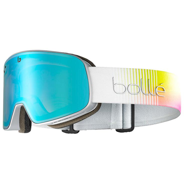 Bollé Masque de Ski Nevada Small Chromatic Surge Matte Azure Présentation