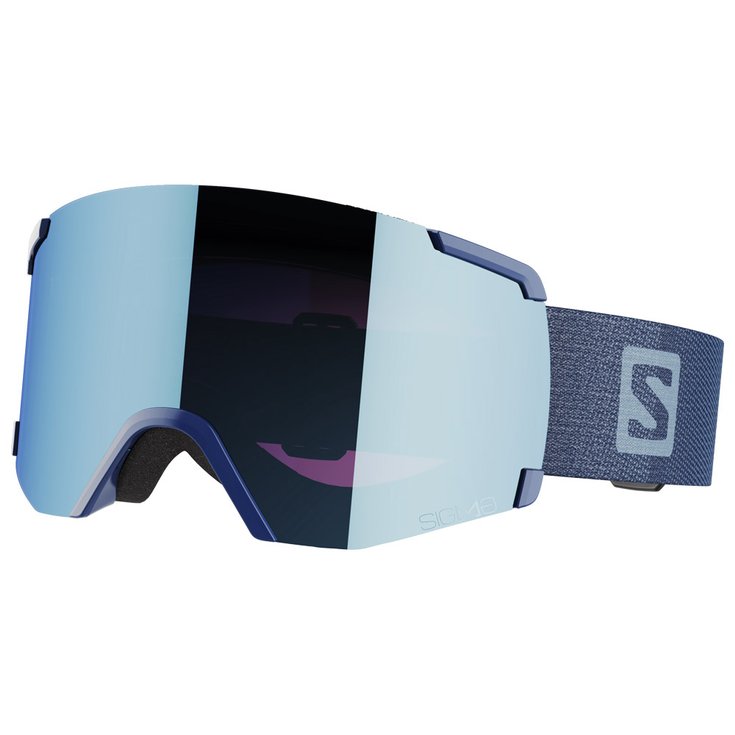 Salomon Masque de Ski S/view Sigma Bold Blue Présentation