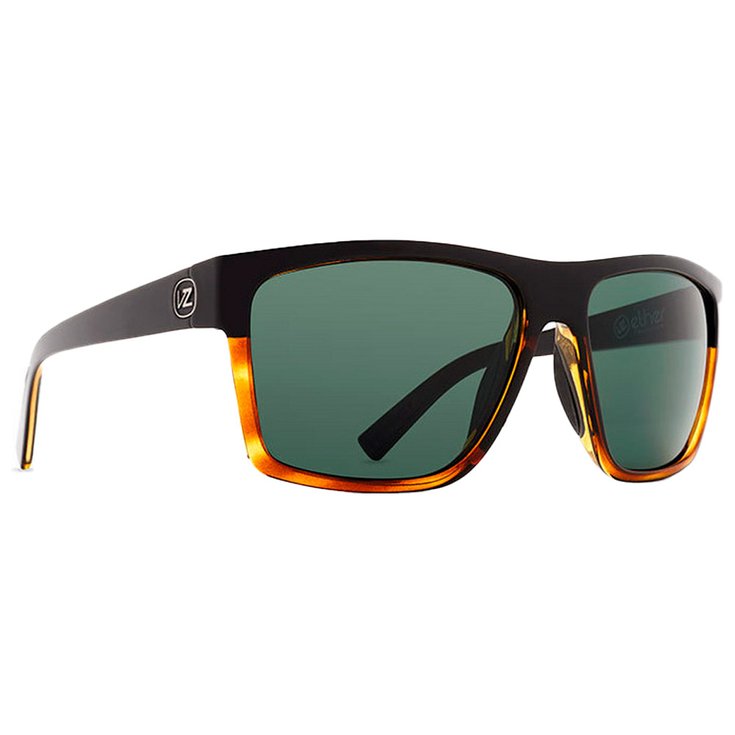 Von Zipper Dipstick Hardline Black Tortoise Vintage Grey 
