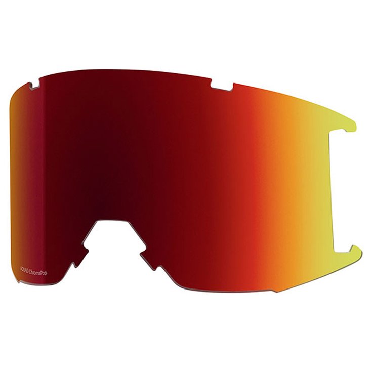 Smith Goggle lens Squad ChromaPop Sun Red Mirror Overview