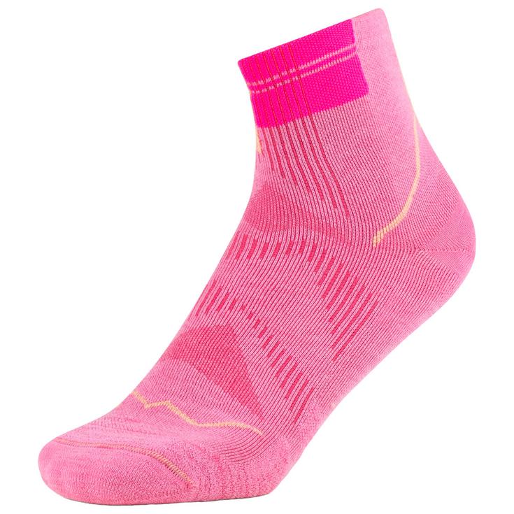 Buff Calze Coolnet Quarter Socks Pink Presentazione