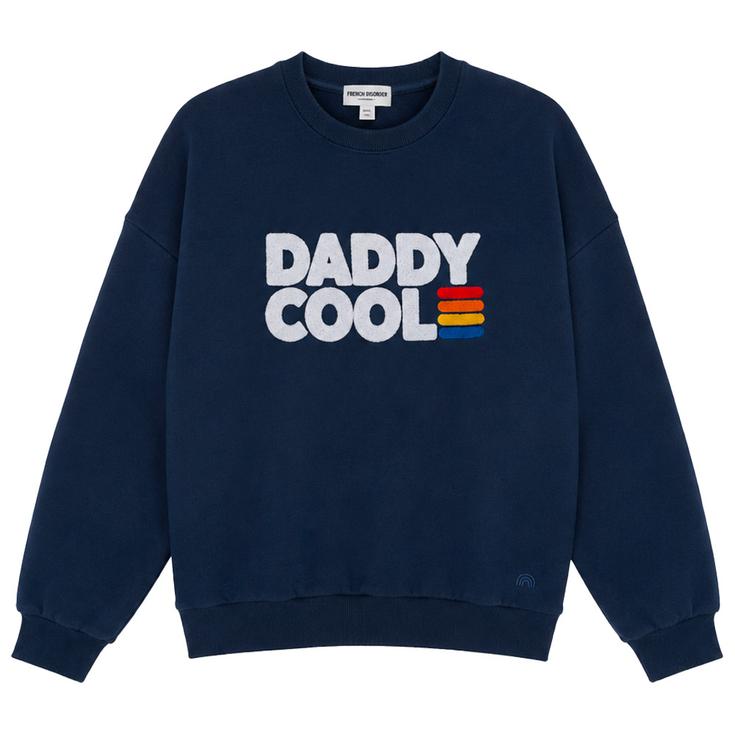 French Disorder Sweatshirt Clyde Warmy Daddy Cool Navy Overview