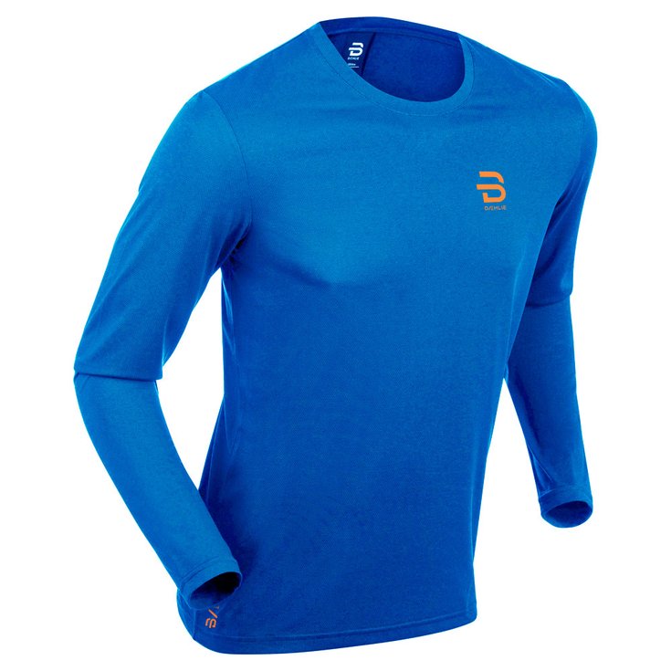 Bjorn Daehlie Trail T-Shirt Long Sleeve Flash Directory Blue Präsentation