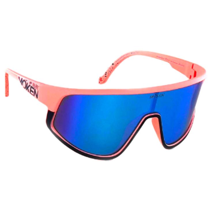 Moken Vision Zonnebrillen Rockett Orange Blue Polarized Voorstelling