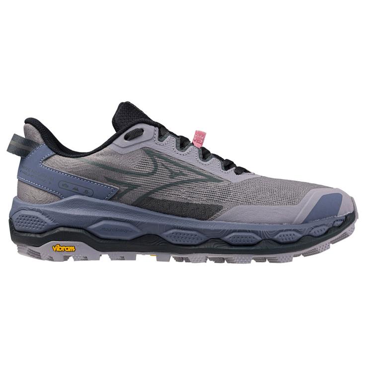 Mizuno Trailrunning-Schuhe Wave Mujin 11 W Dapple Gray Dark Slate Vulcan Präsentation
