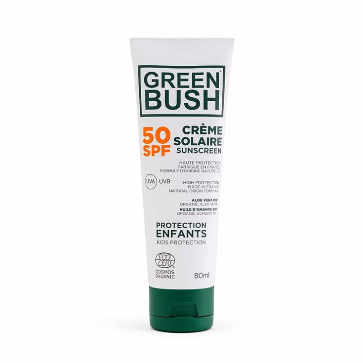 Greenbush Crème solaire Protection Enfant 50 SPF 