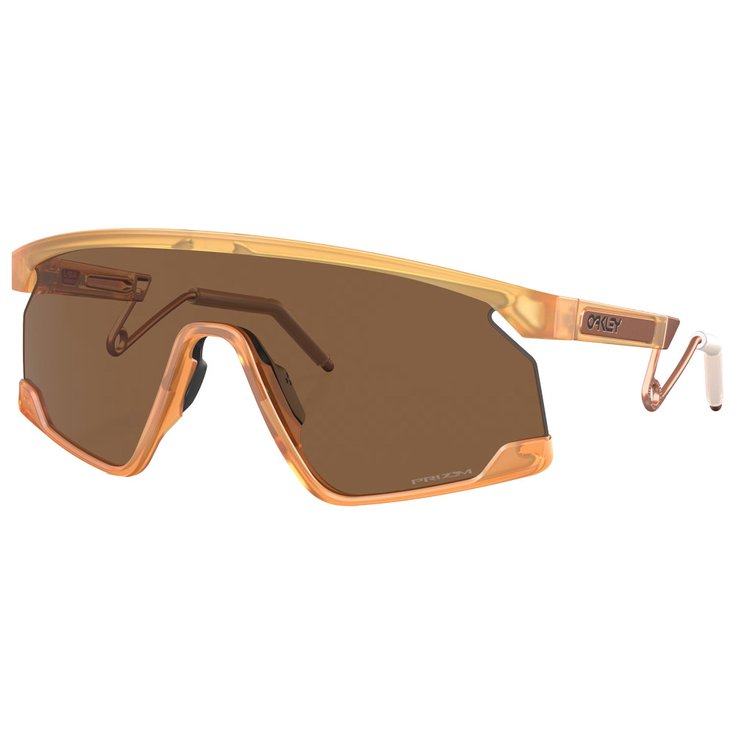 Oakley Sunglasses Bxtr Metal Matte Trans Light Curry Prizm Bronze Overview