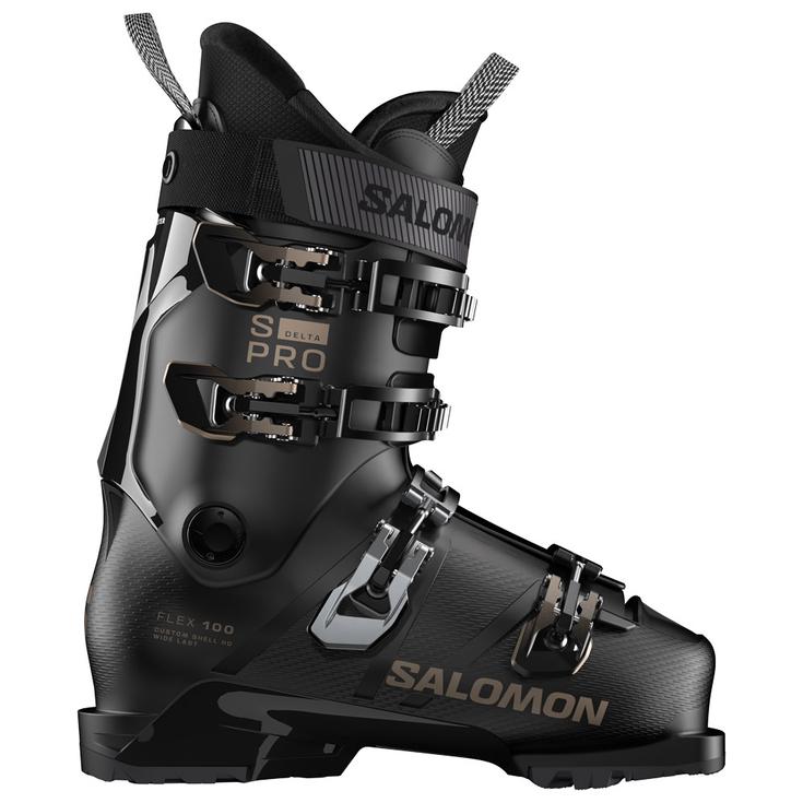 Salomon Scarponi da sci S/Pro Delta 100 Gw Black Titanium Metal Presentazione