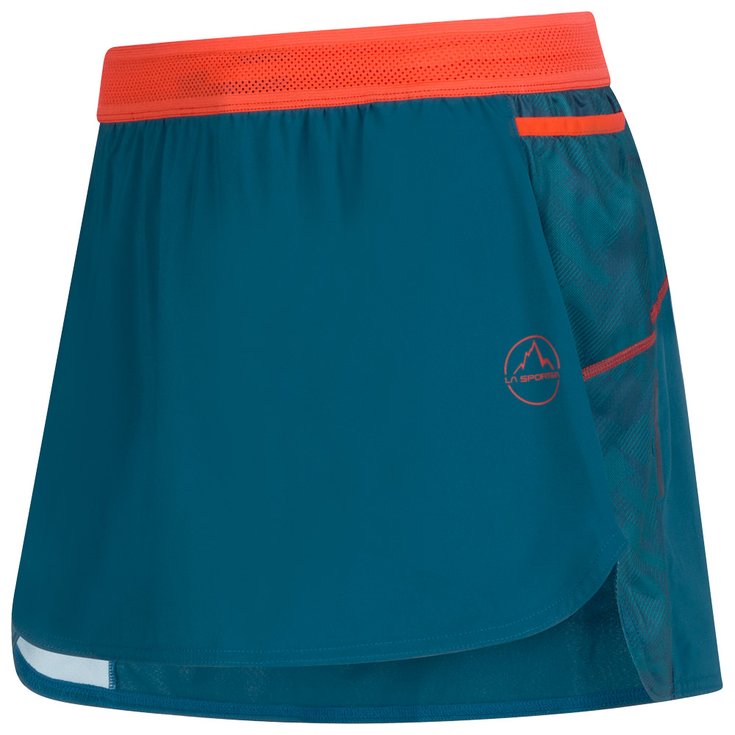 La Sportiva Rock für Trailrunning Auster Skirt Storm Blue Lagoon Präsentation