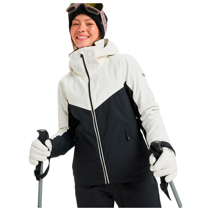 Roxy Ski Jacket Free Jet Block Jacket True Black Overview
