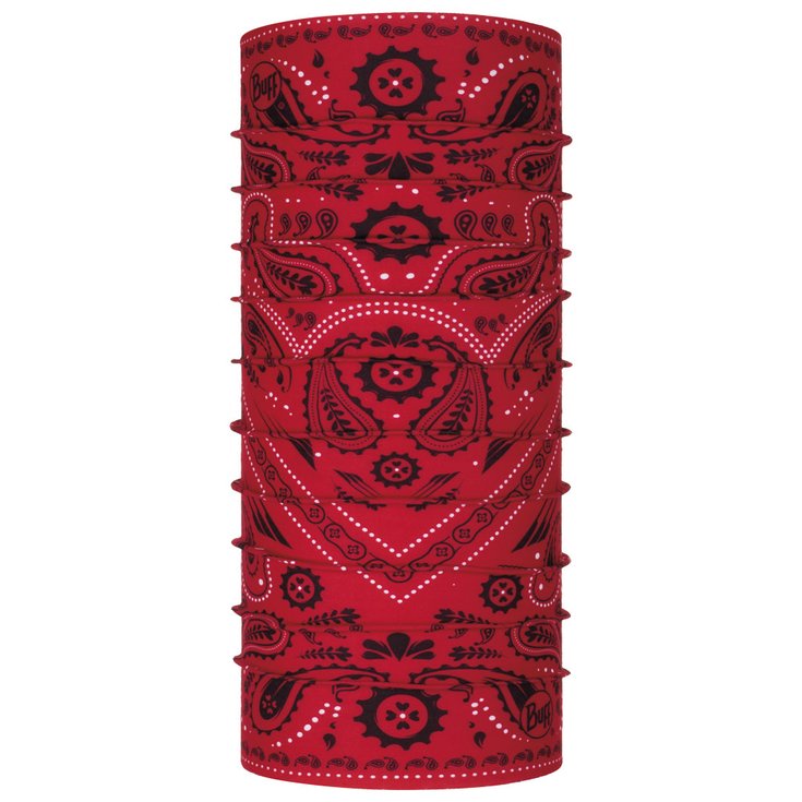 Buff Neck warmer Original Ecostretch Neckwear New Cashmere Red Overview