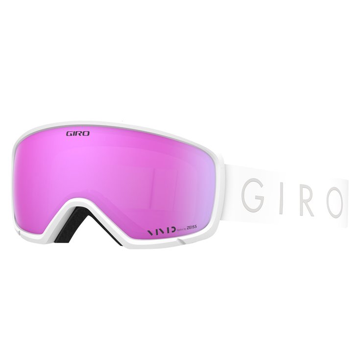 Giro Masque de Ski Millie White Core Light Vivid Pink Présentation