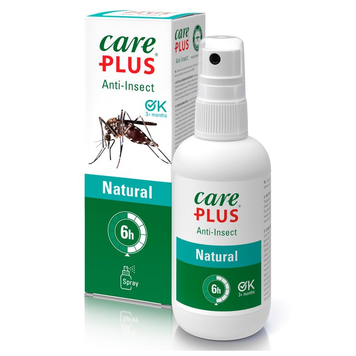 Care Plus Répulsif Insectes Anti-Insect - Natural Spray, 1 100Ml Présentation